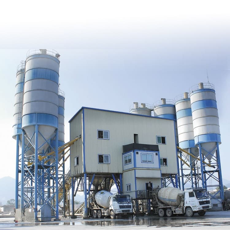XCMG Small Cement Plant 60m3 Concrete Batching Plant HZS60VG Concrete Machinery For Sale